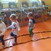 Zajęcia gimnastyczne w Smerfach